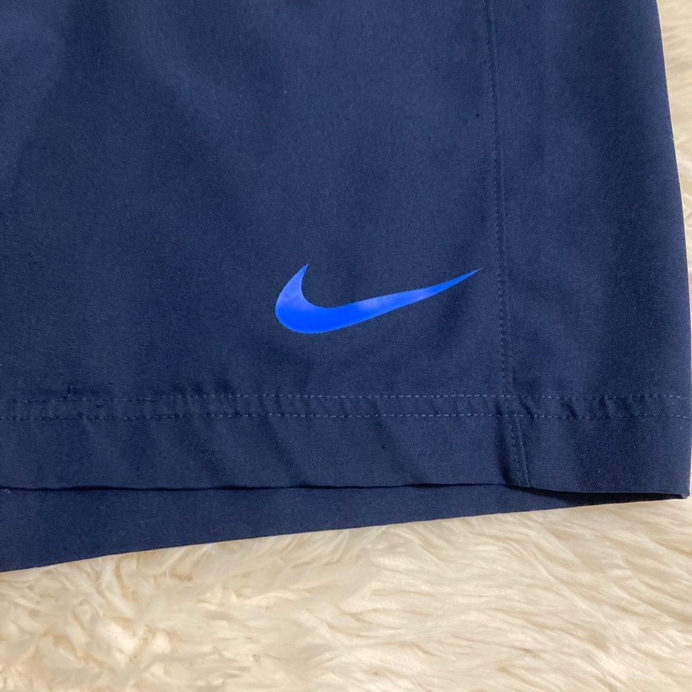 Nike Dri-FIT Blue and Gray Shorts - Picture 2 of 4